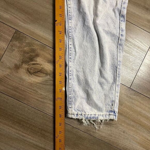 Vintage Lee Light Wash Denim Jeans Women 14 - Picture 4 of 6
